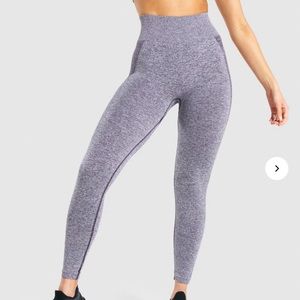 Purple gymshark leggings
